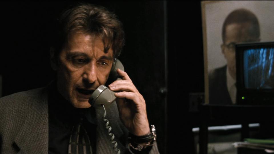 Al Pacino. Heat filminden bir sahnede. 1995.